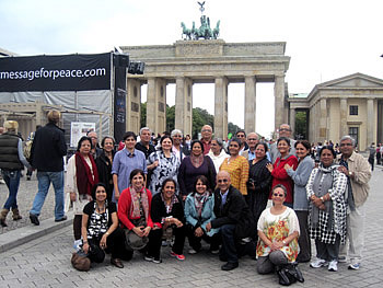 Grupo Uniglobe, India, en Berlín, 10/09/2011