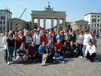 Grupo Roteiros Europeus 2, Brasil, en Berlín, 26/09/201
