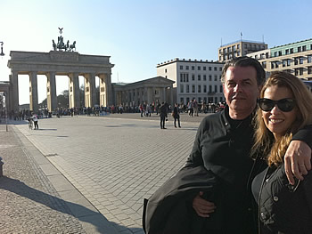 Sr. y Sra.  Pinheiro, Brasil, en Berlín, 22/03/2012