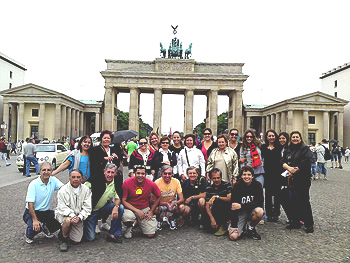 Grupo abreu, Portugal, en Berlín, 24/07/09