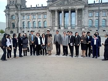 Delegation Thailand,  in Berlin,  27/05/2014