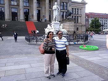 Ehepaar Benazir, Indien,  in Berlin, 06/06/2014