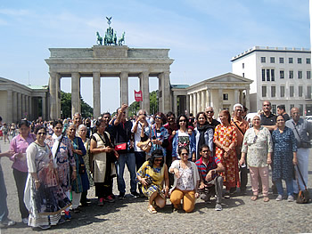Grupo Kesari, India, em Berlim, 18/07/2018