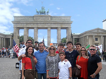 Grupo privado, Brasil, en Berlín, 07/07/2012