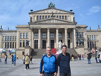 Sr Alves y Sr Gasalli, Brasil, en Berlín, 23/04/2013