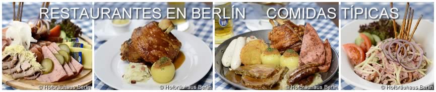 Restaurantes en Berlín, comidas típicas